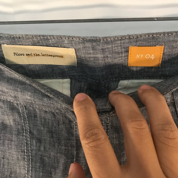 Anthropologie Pilcro Linen Palazzo Pants - Picture 2 of 6